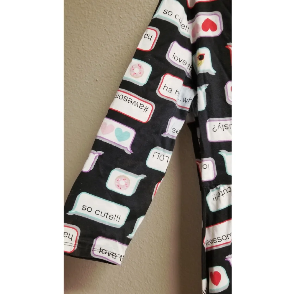 The Children's Place Text/Emoji Dress